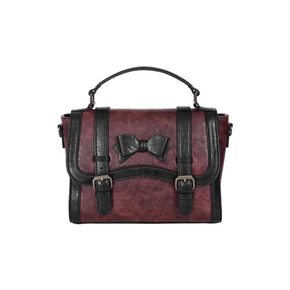 Banned - Vintage Voyager Handbag - Burgundy
